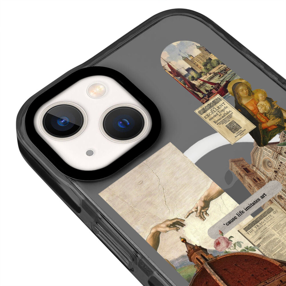 MagsafeliArtycaseCoolBlack