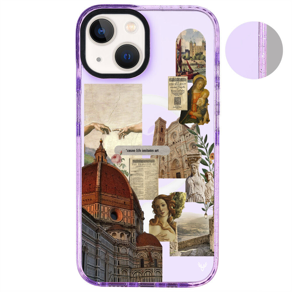 MagsafeliArtycaseSimliMor