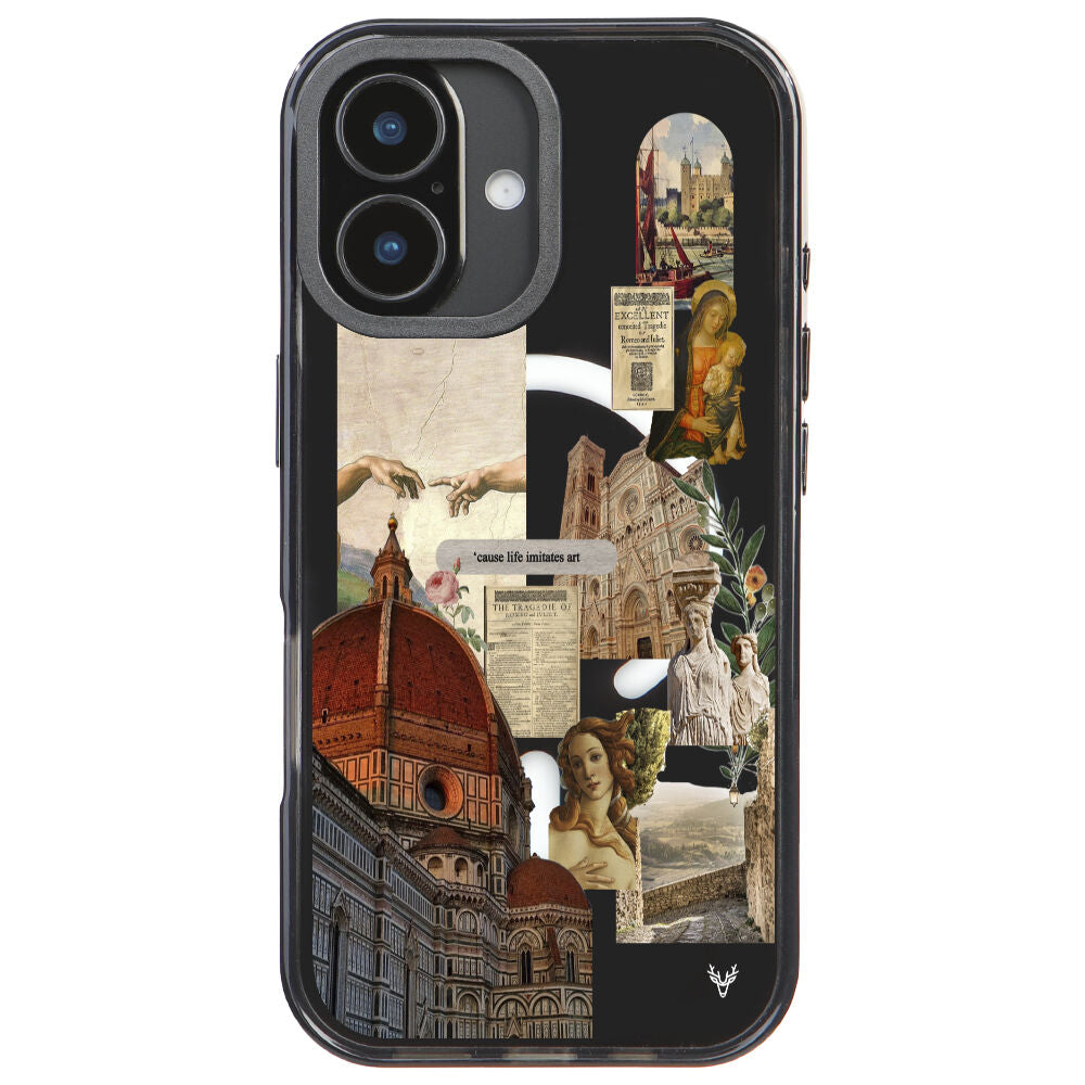 MagsafeliArtycaseCoolBlack