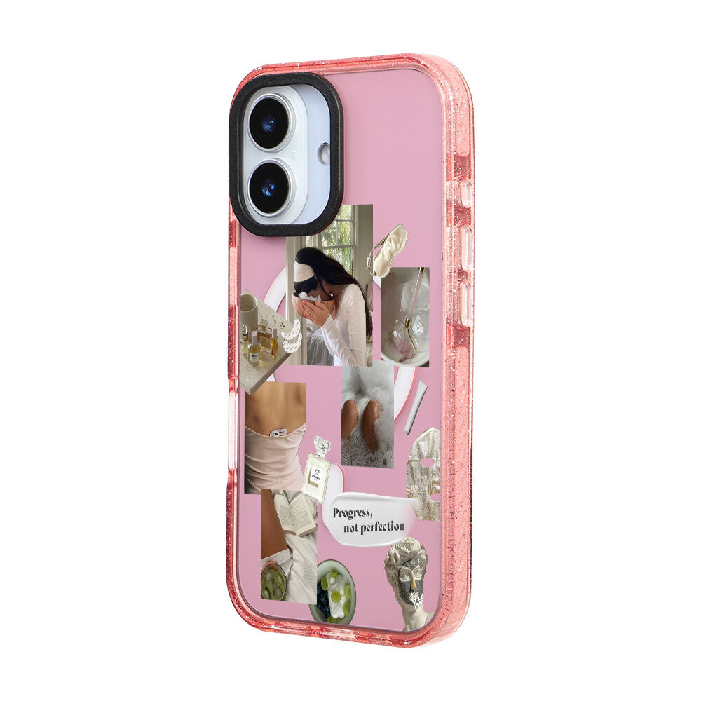 MagsafeliArtycaseSimliPembe