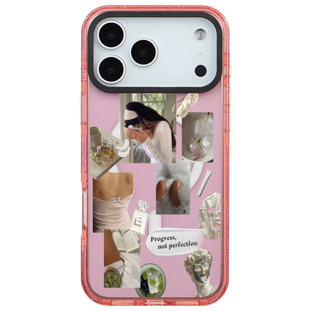 MagsafeliArtycaseSimliPembe