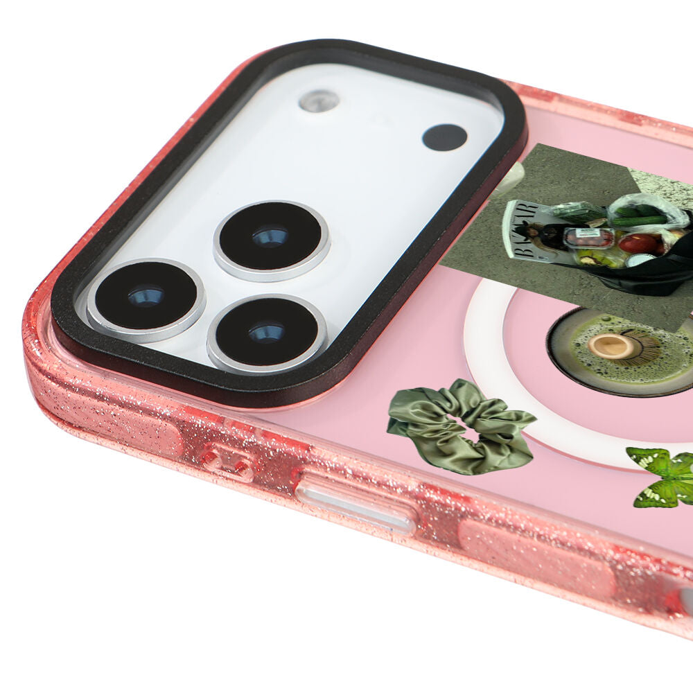 MagsafeliArtycaseSimliPembe