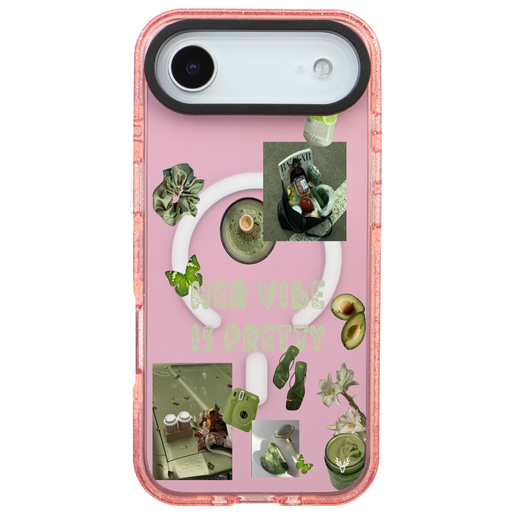 MagsafeliArtycaseSimliPembe