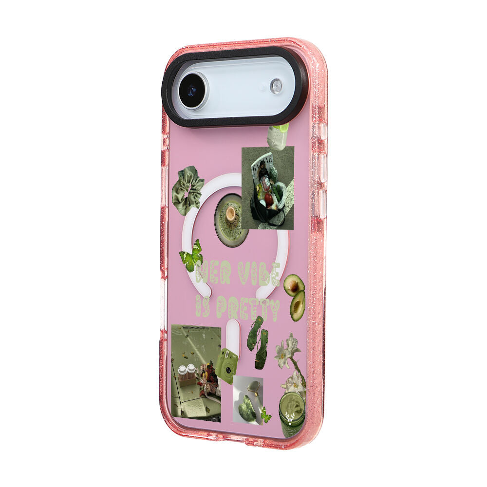 MagsafeliArtycaseSimliPembe