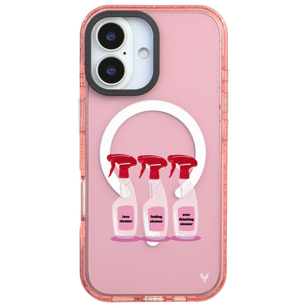 MagsafeliArtycaseSimliPembe