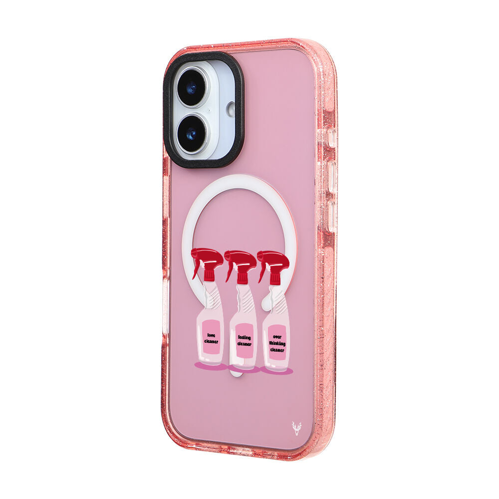 MagsafeliArtycaseSimliPembe