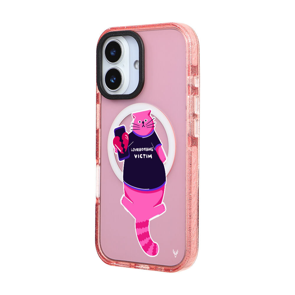 MagsafeliArtycaseSimliPembe