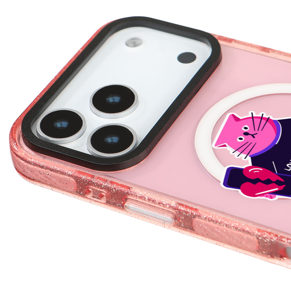 MagsafeliArtycaseSimliPembe