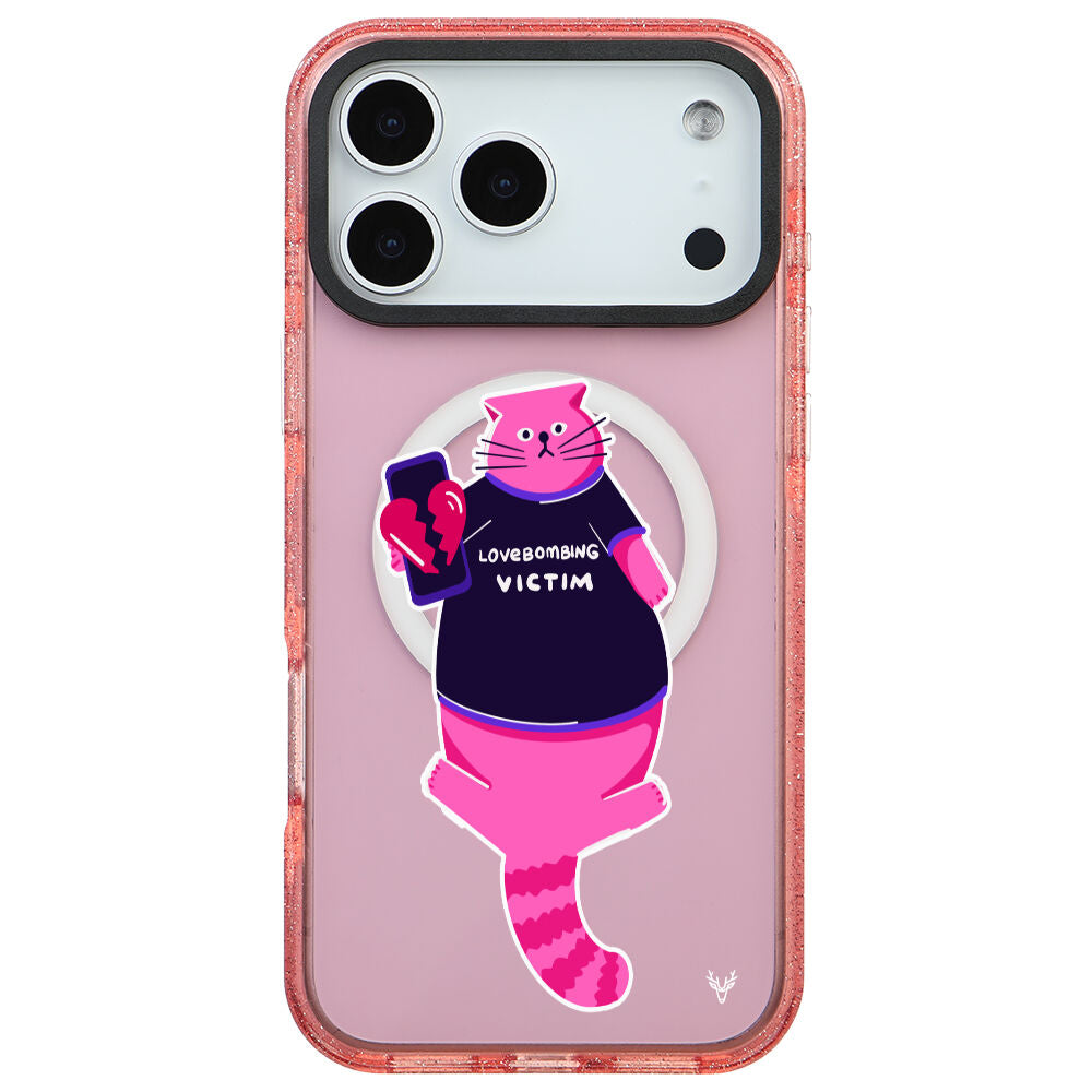 MagsafeliArtycaseSimliPembe