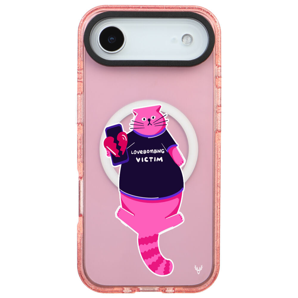 MagsafeliArtycaseSimliPembe