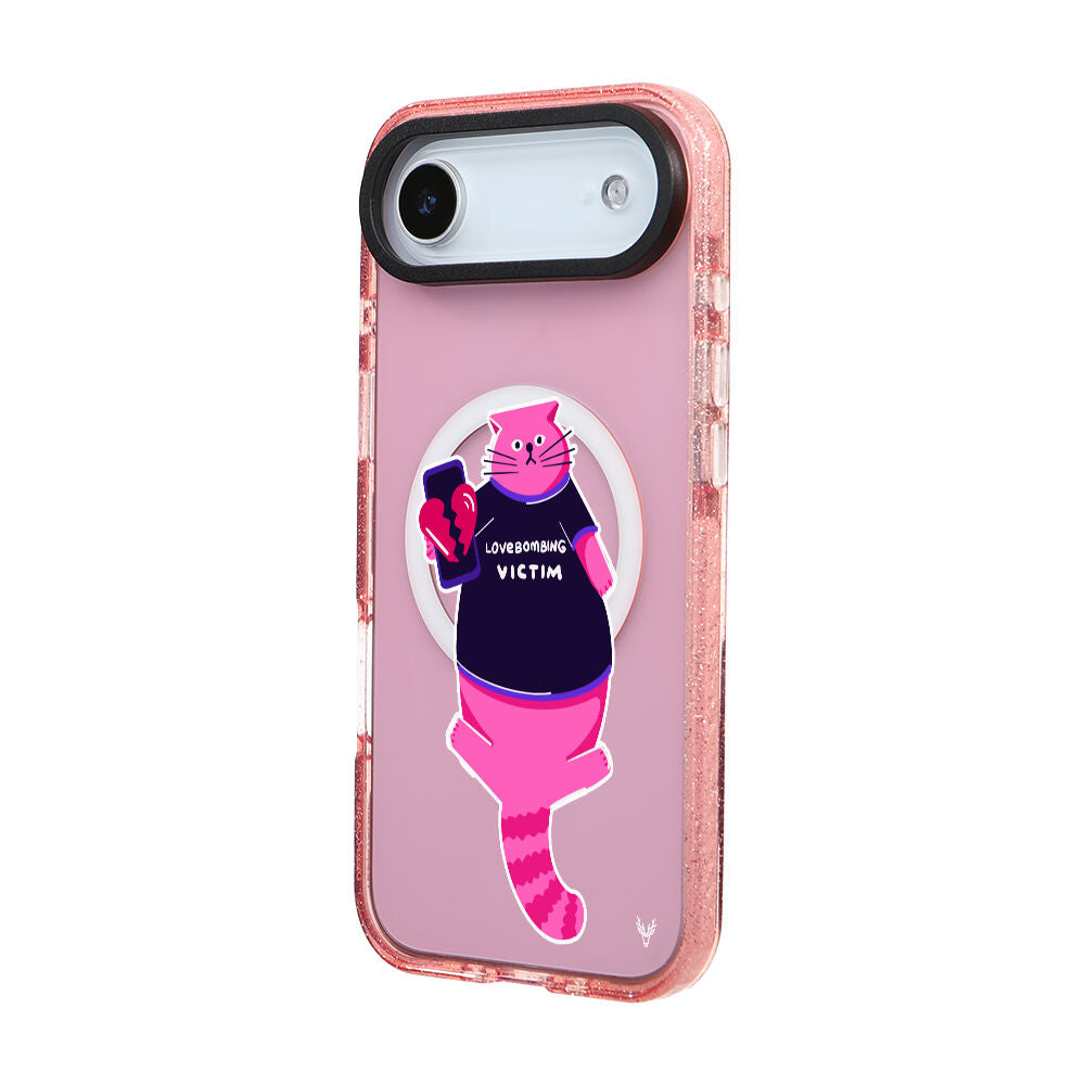 MagsafeliArtycaseSimliPembe