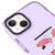 iPhone 13 Mini CommuniCation Telefon Kılıfı - Artycase - Simli Mor
