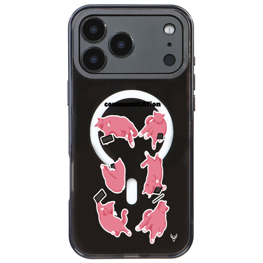 MagsafeliArtycaseCoolBlack