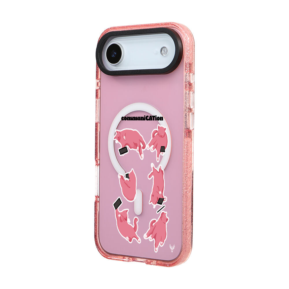 MagsafeliArtycaseSimliPembe