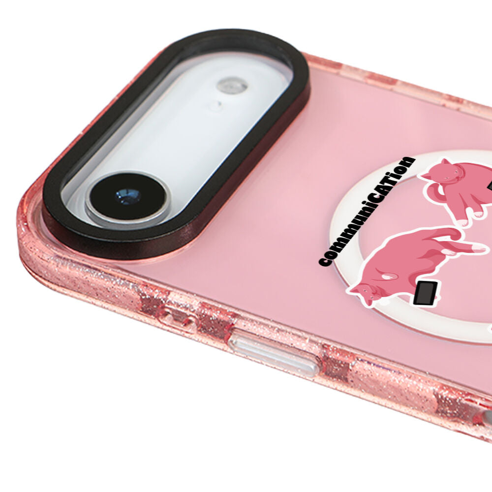 MagsafeliArtycaseSimliPembe