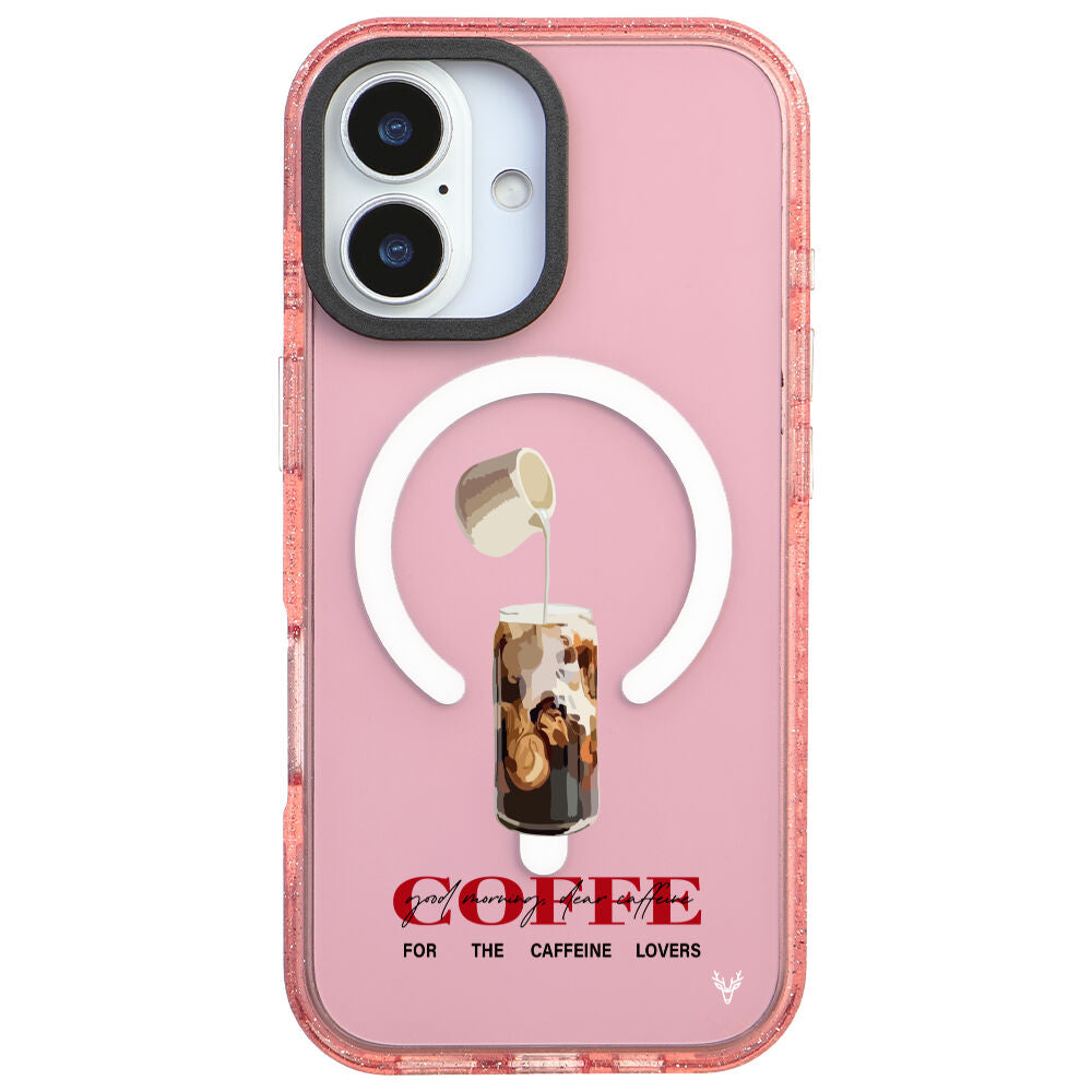 MagsafeliArtycaseSimliPembe