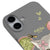 iPhone 16 Matcha Please Telefon Kılıfı - Renkli Silikon - Gri