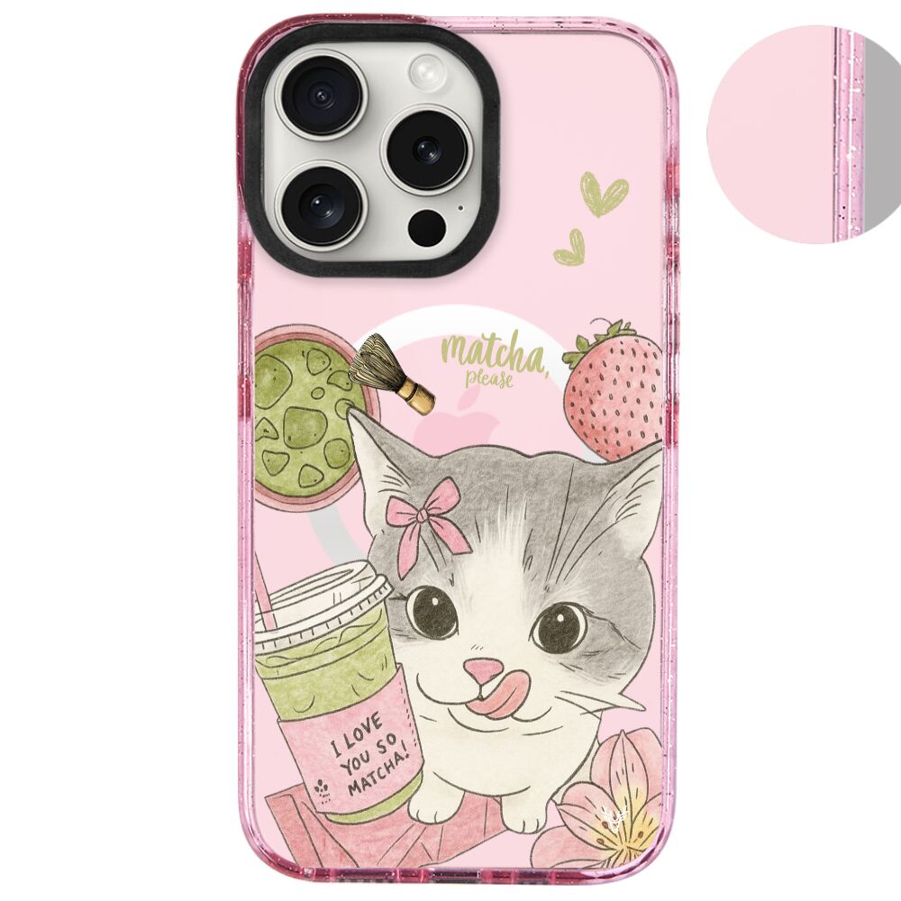 MagsafeliArtycaseSimliPembe