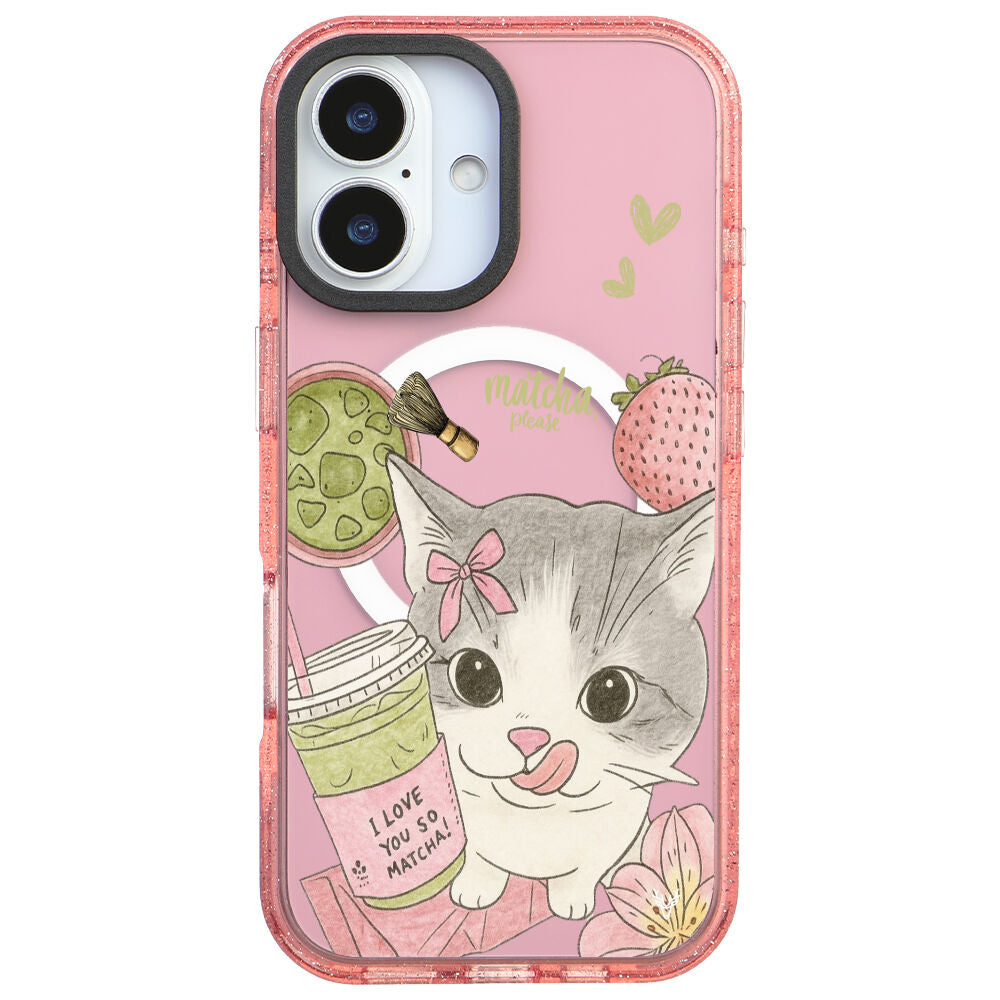 MagsafeliArtycaseSimliPembe