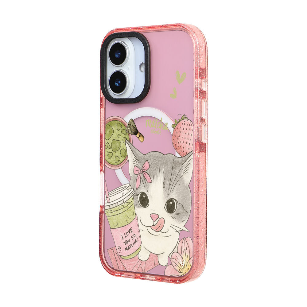 MagsafeliArtycaseSimliPembe