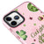 iPhone 11 Pro Drink Matcha Telefon Kılıfı - Artycase - Simli Pembe