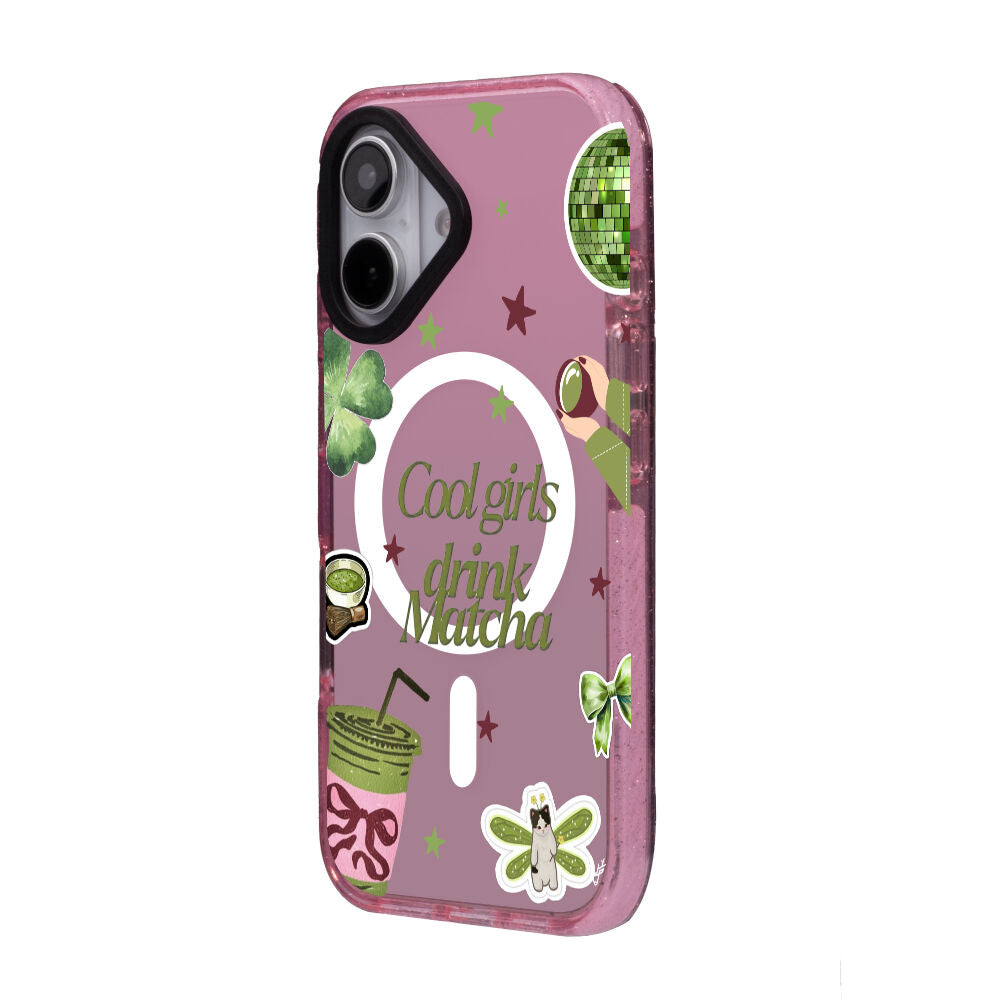 MagsafeliArtycaseSimliPembe
