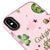 iPhone XS Drink Matcha Telefon Kılıfı - Artycase - Simli Pembe