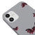 iPhone 12 Mini Bats Boo Bitch Telefon Kılıfı - Renkli Silikon - Gri