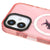iPhone 17 Bad Witch Wibes Telefon Kılıfı - Magsafeli Artycase - Simli Pembe
