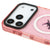 iPhone 17 Pro Bad Witch Wibes Telefon Kılıfı - Magsafeli Artycase - Simli Pembe
