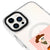 iPhone 13 Pro Boo Skeleton Telefon Kılıfı - Magsafeli Artycase - Beyaz