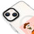 iPhone 15 Boo Skeleton Telefon Kılıfı - Magsafeli Artycase - Beyaz
