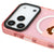 iPhone 17 Pro Boo Skeleton Telefon Kılıfı - Magsafeli Artycase - Simli Pembe