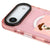 iPhone Air Boo Skeleton Telefon Kılıfı - Magsafeli Artycase - Simli Pembe