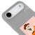 iPhone Air Boo Skeleton Telefon Kılıfı - Renkli Silikon - Gri