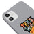 iPhone 12 Mini Trick Treat Telefon Kılıfı - Renkli Silikon - Gri