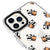 iPhone 15 Pro Bubble Panda Telefon Kılıfı - Artycase - Beyaz