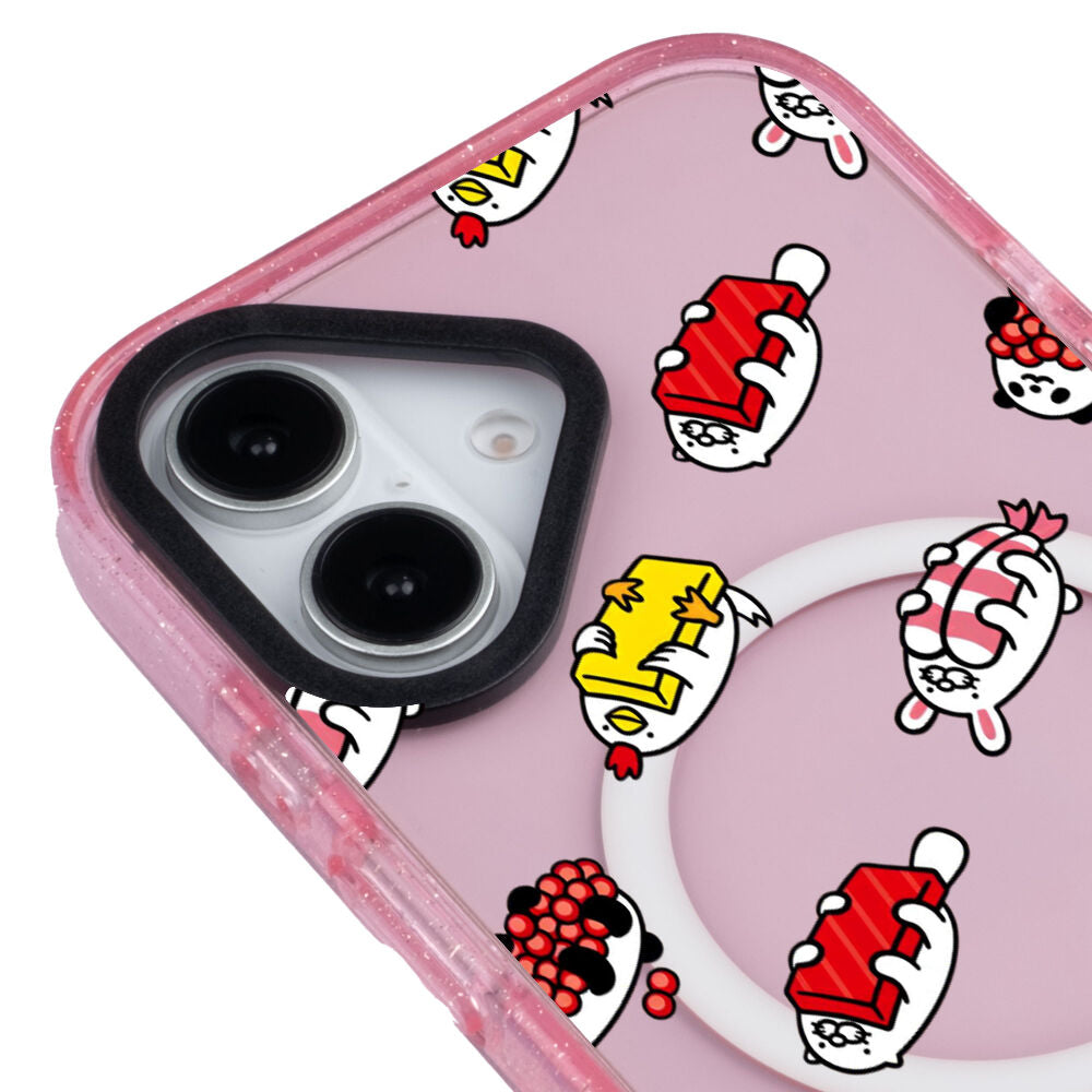 MagsafeliArtycaseSimliPembe