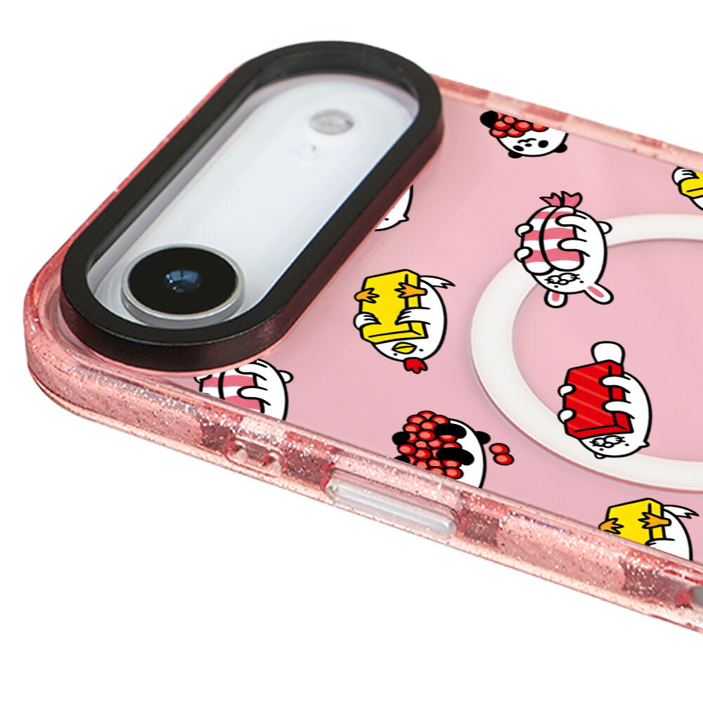 MagsafeliArtycaseSimliPembe
