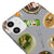 iPhone 11 East Cuisine Telefon Kılıfı - Renkli Silikon - Gri