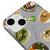 iPhone 13 East Cuisine Telefon Kılıfı - Renkli Silikon - Gri