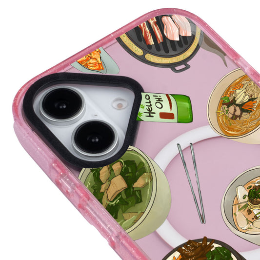 MagsafeliArtycaseSimliPembe
