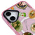iPhone 16 East Cuisine Telefon Kılıfı - Magsafeli Artycase - Simli Pembe