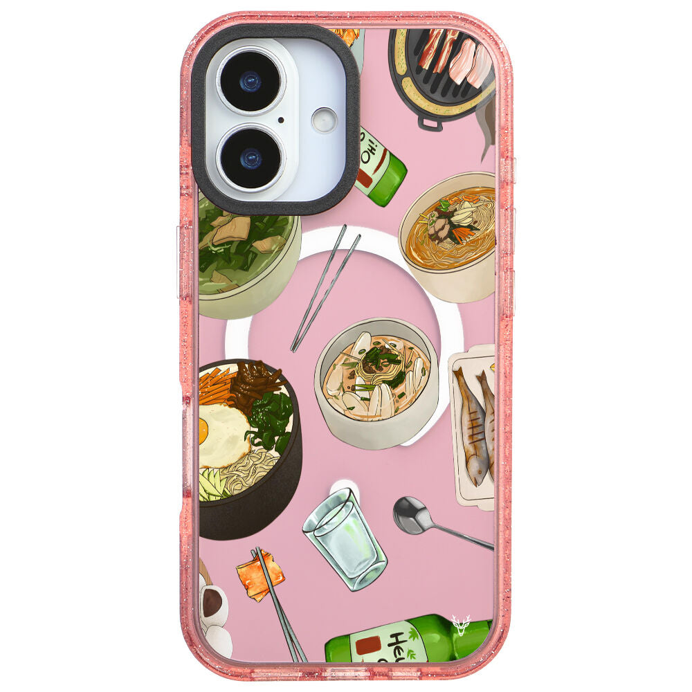 MagsafeliArtycaseSimliPembe