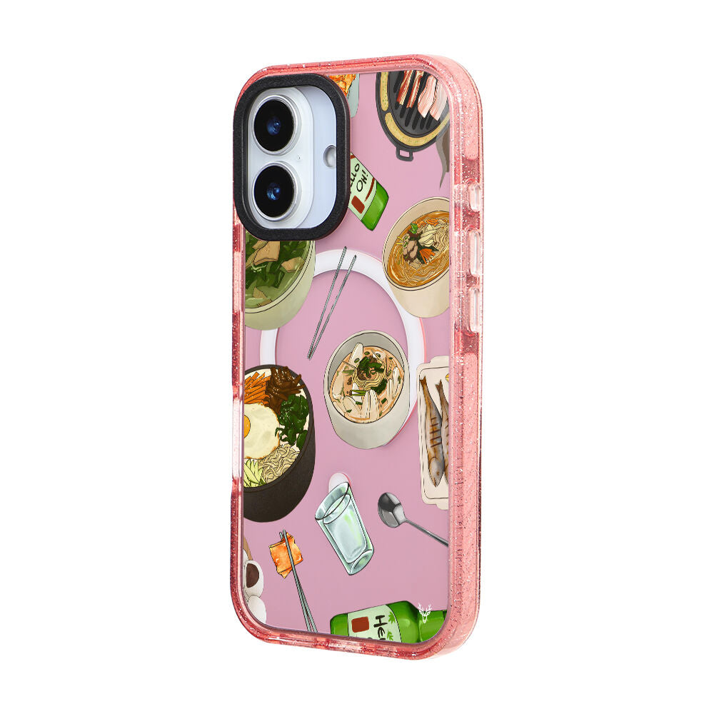 MagsafeliArtycaseSimliPembe