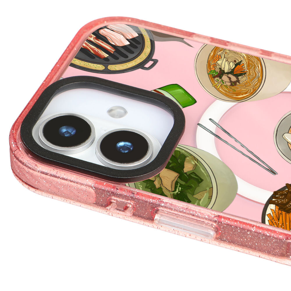 MagsafeliArtycaseSimliPembe