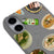 iPhone 17 East Cuisine Telefon Kılıfı - Renkli Silikon - Gri