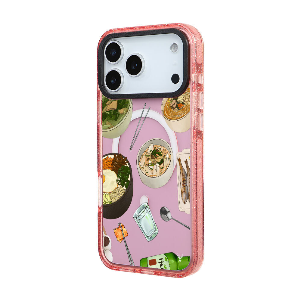 MagsafeliArtycaseSimliPembe