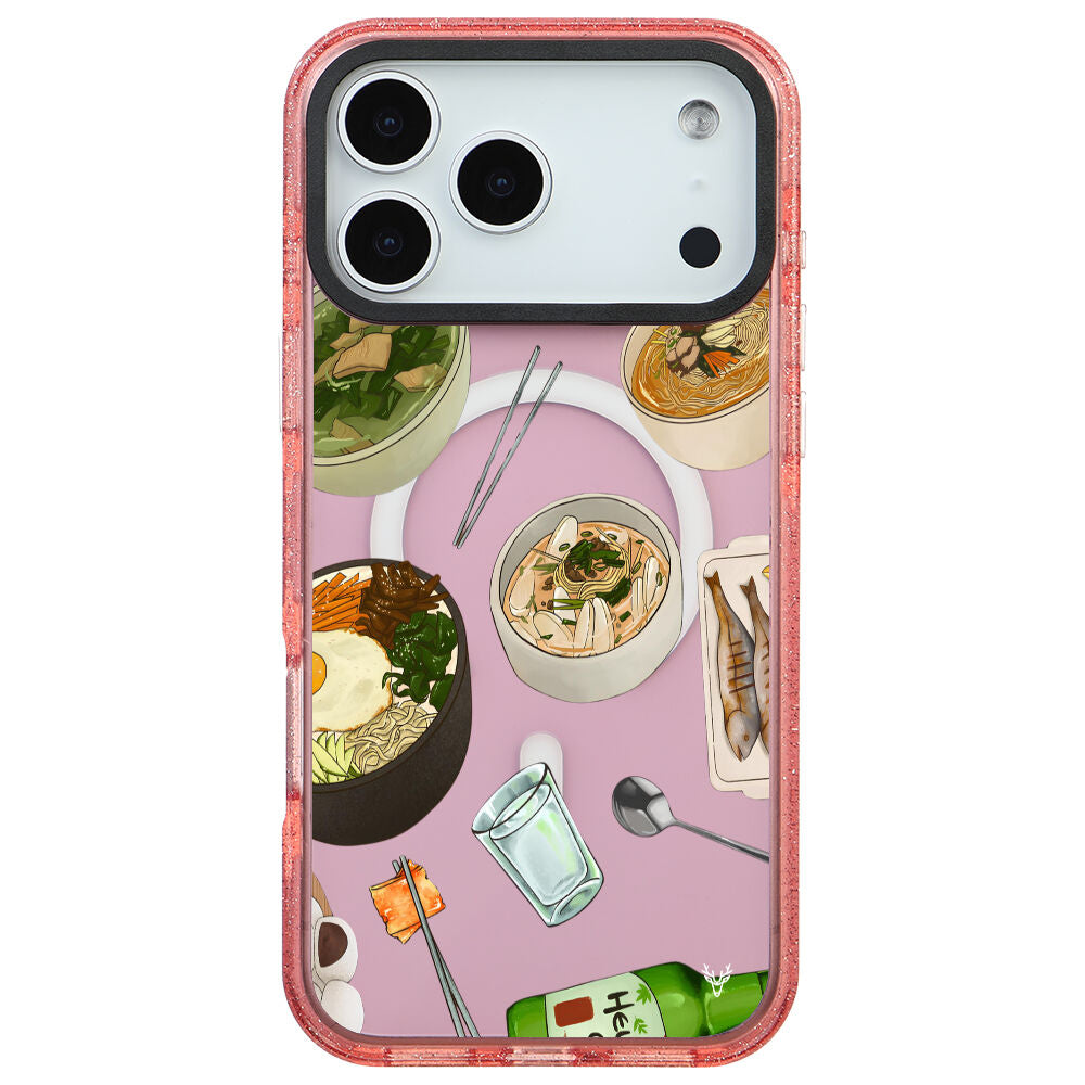 MagsafeliArtycaseSimliPembe