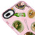 iPhone 8 Plus East Cuisine Telefon Kılıfı - Artycase - Simli Pembe